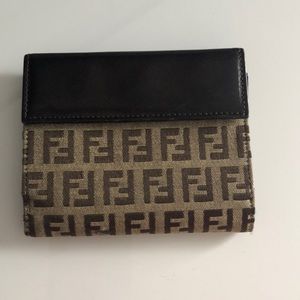 Fendi Brown Money Wallet